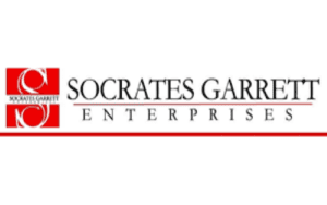 A logo of socrates garr enterprises