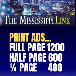 1/4 PAGE - PRINT AD (MISSISSIPPI LINK)